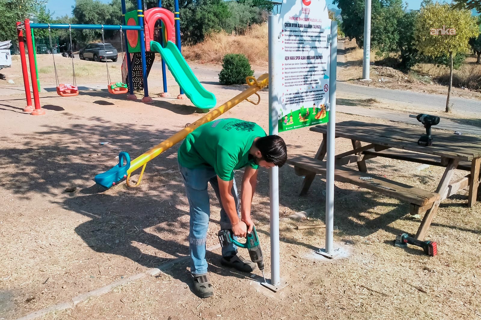 Çocuk parkı güvenliği