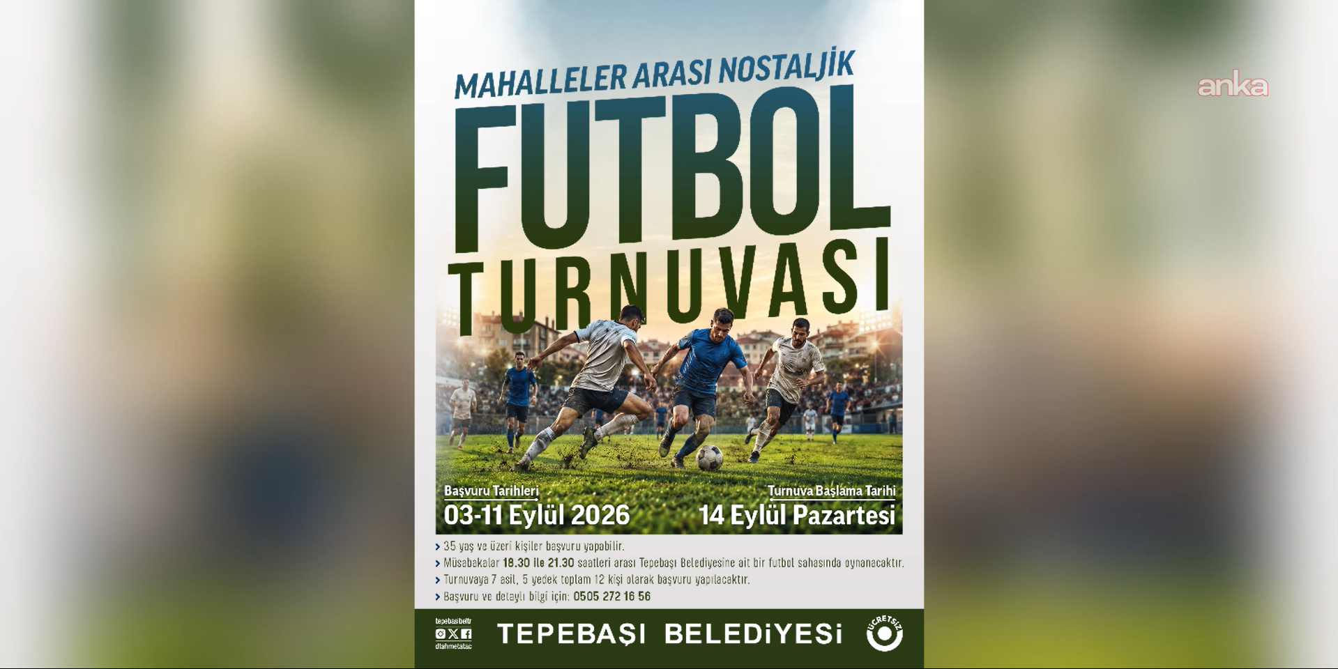 Tepebaşı Futbol Turnuvası
