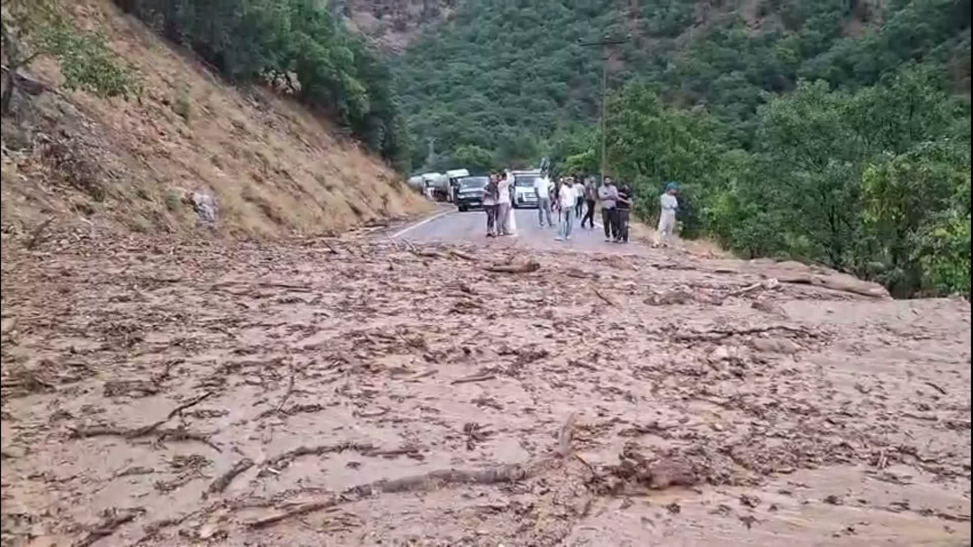 Tunceli sağanak