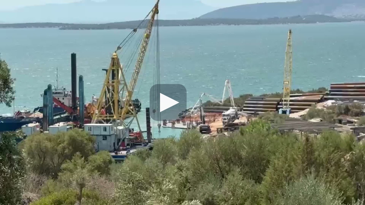 Kıyıkışlacık maden iskelesi