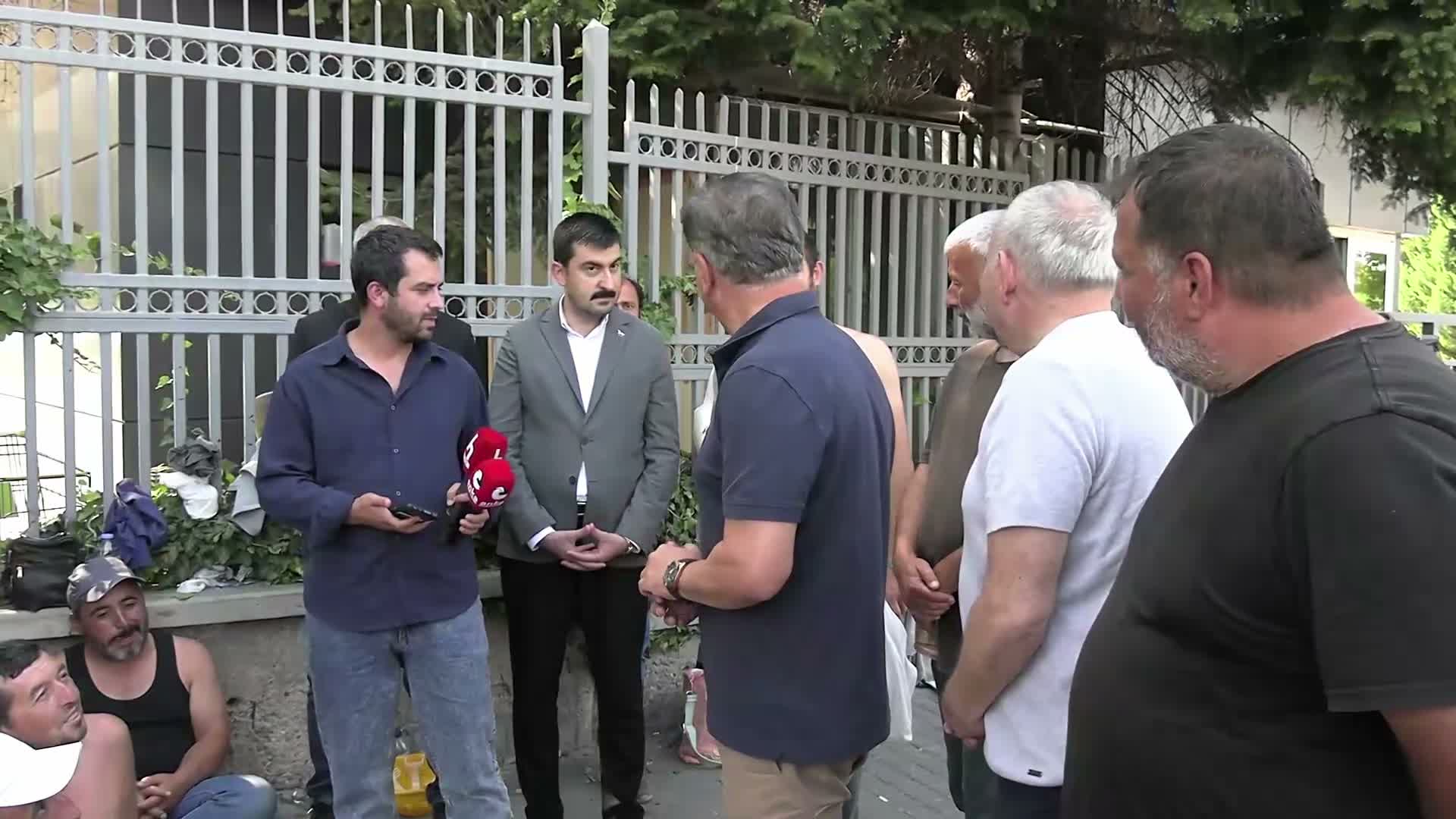 maden işçileri eylem