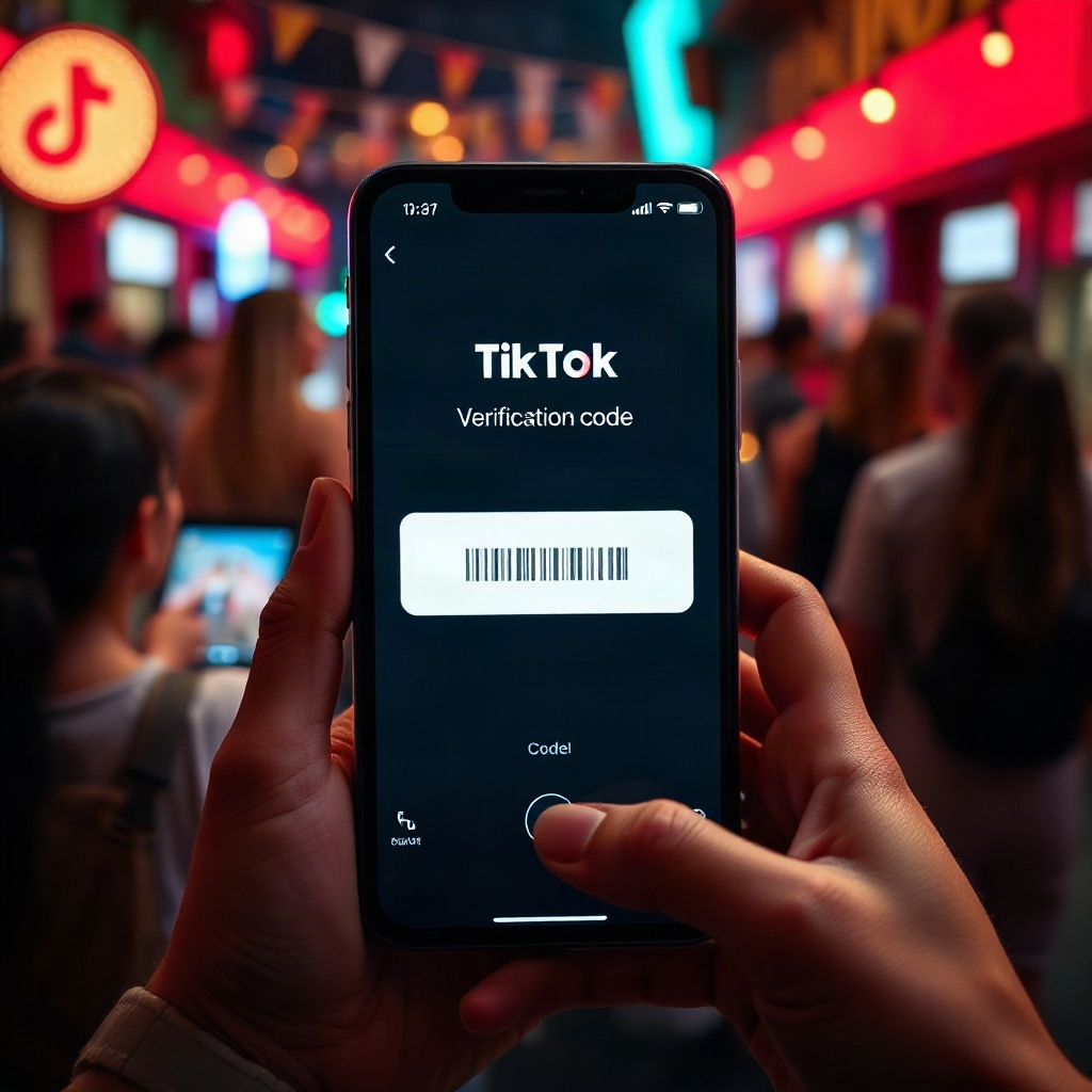 TikTok doğrulama kodu