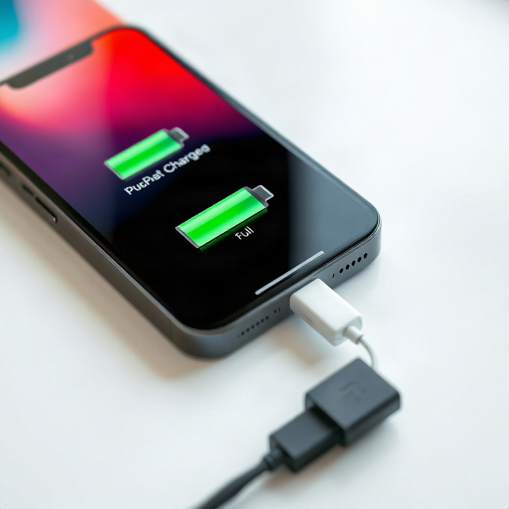 iPhone şarj