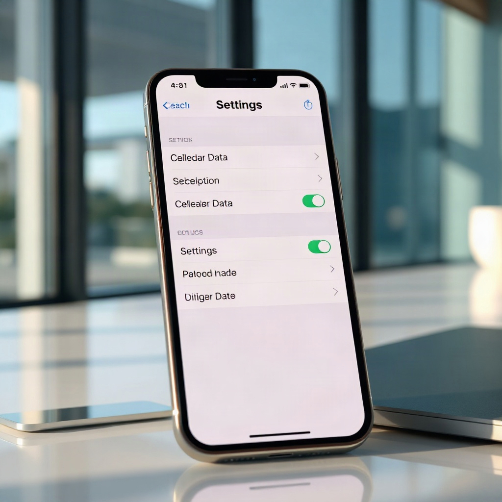 iPhone mobil veri