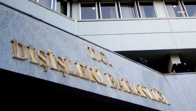 Dışişleri Bakanlığı’ndan