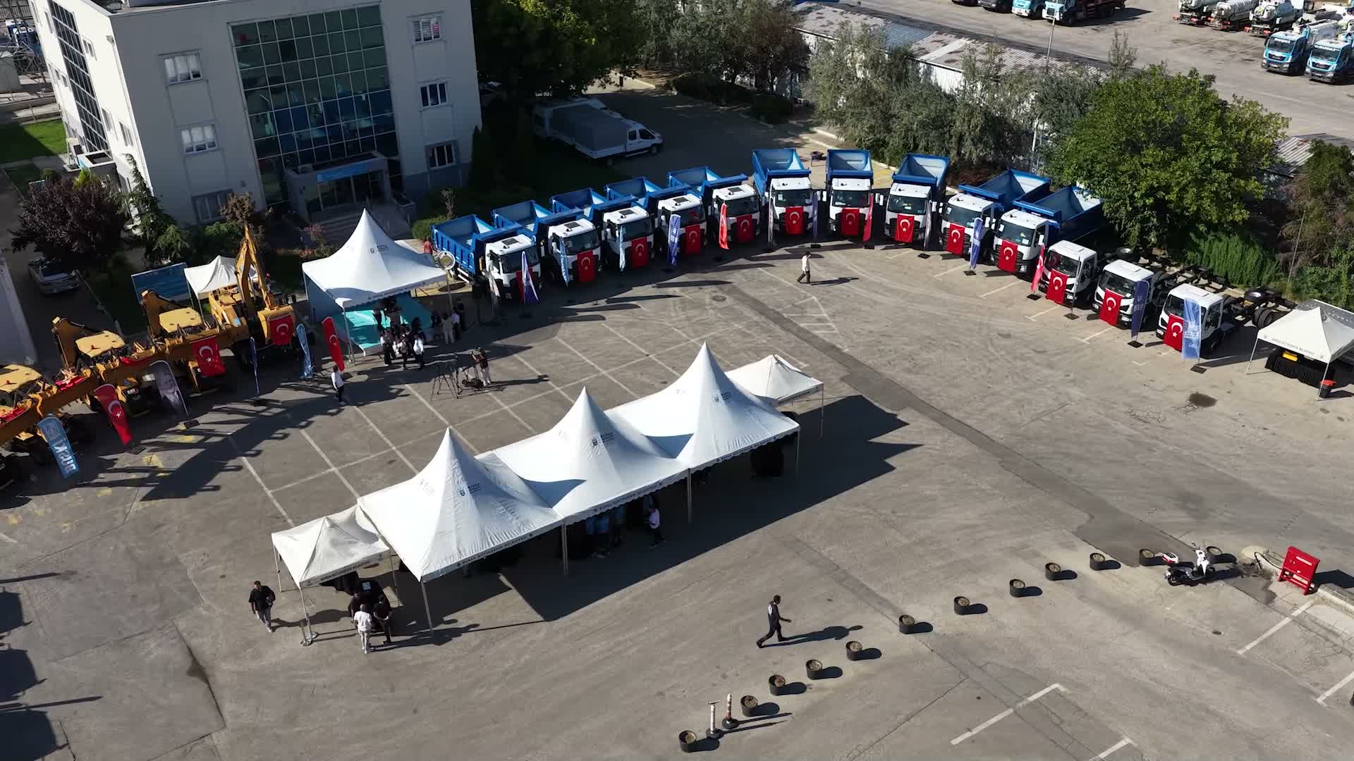 BUSKİ araç filosu