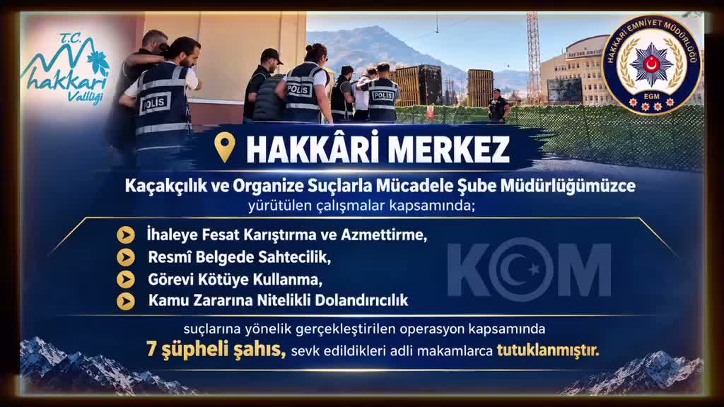 Hakkari kamu alımları