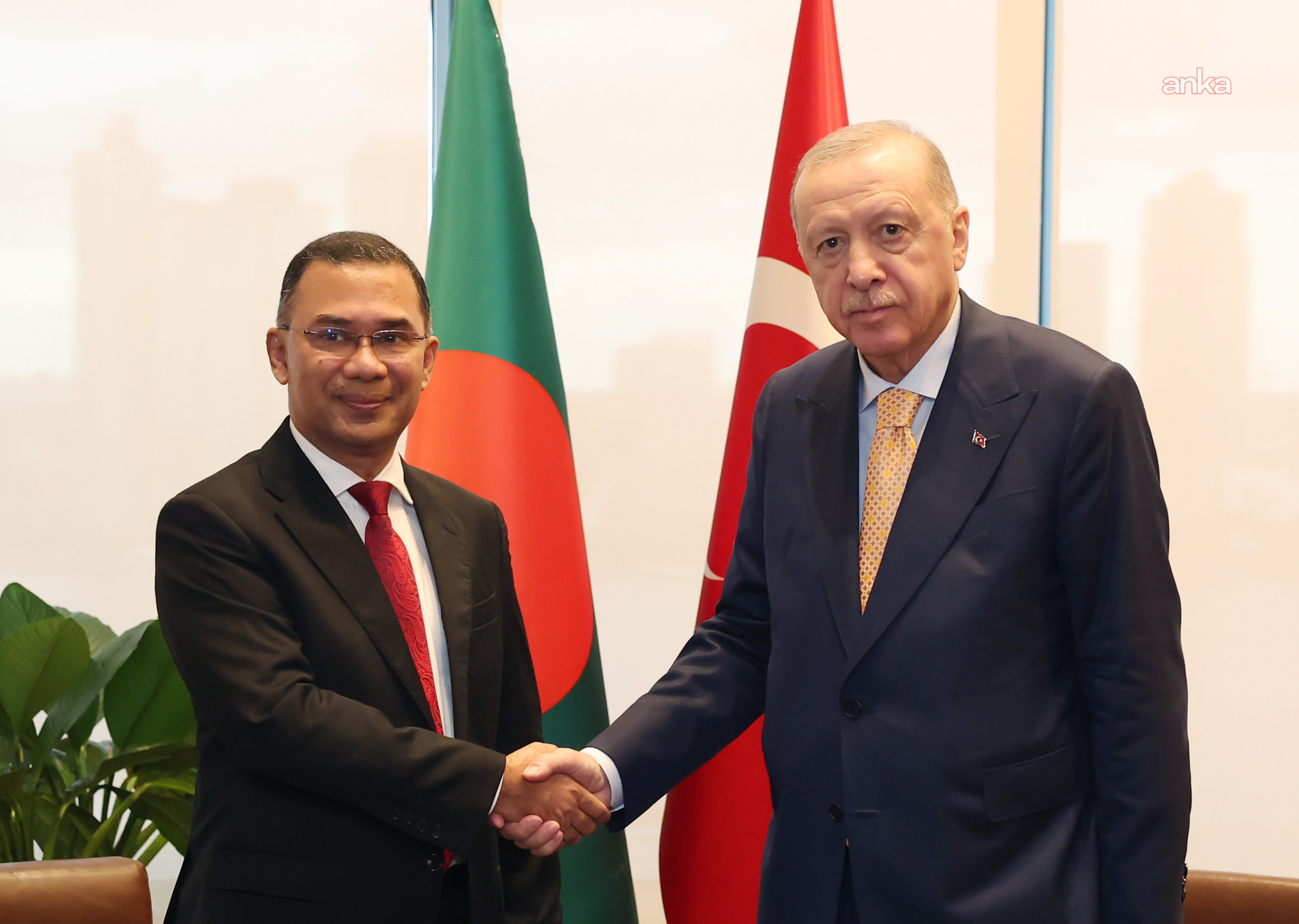 Erdoğan-Bangladeş Görüşmesi
